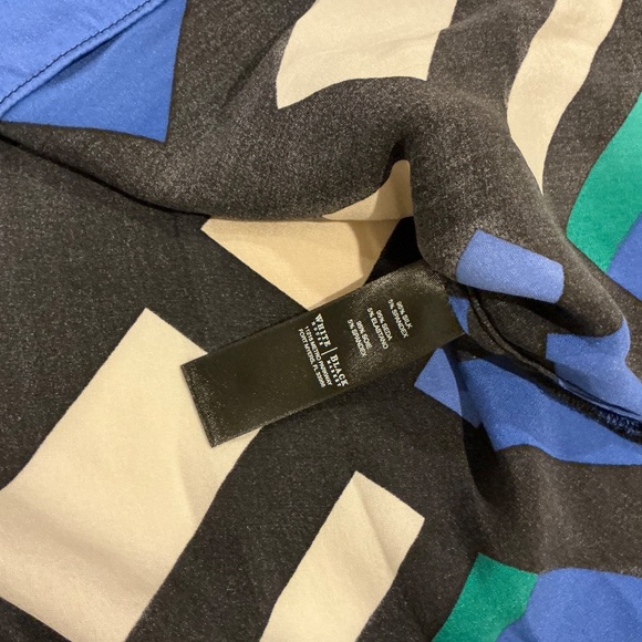 WHBM Sleeveless Halter Top with Gold Metal Accents - Picture 4 of 6